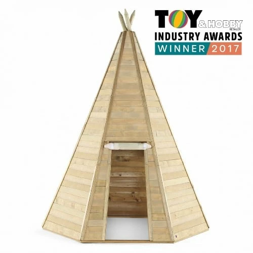 Plum Play Plum Grand Wooden Teepee Hideaway 2 Plum Play Plum Grand Wooden Teepee Hideaway - Image 2
