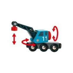 BRIO Container & Crane Wagon 4 Pieces 6 BRIO Container & Crane Wagon 4 Pieces -Zippi shop BRIO Container Crane Wagon 4 Pieces 3