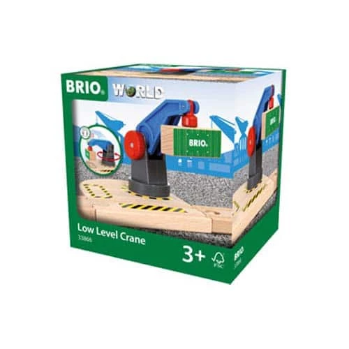 BRIO Low Level Crane 2 Pieces 1 BRIO Low Level Crane 2 Pieces