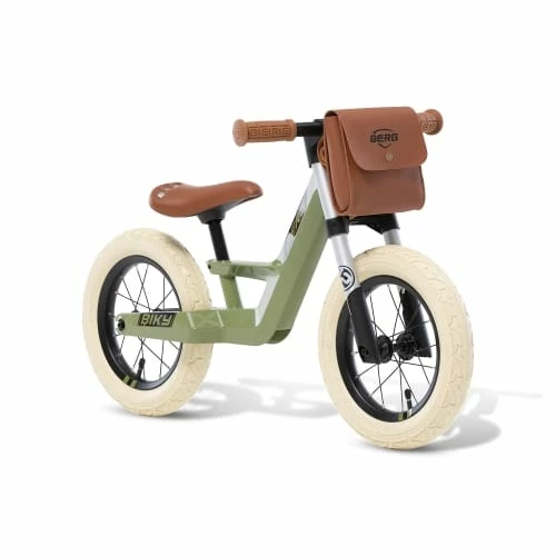 Berg Biky Retro Balance Bike Green 1 Berg Biky Retro Balance Bike Green