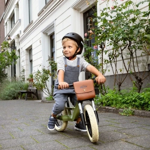 Berg Biky Retro Balance Bike Green 4 Berg Biky Retro Balance Bike Green - Image 4