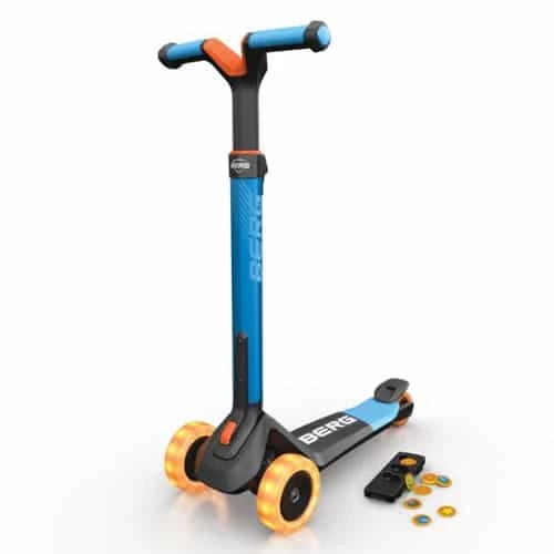 Berg Nexo Scooter Blue LED Light Up Wheels 1 Berg Nexo Scooter Blue LED Light Up Wheels