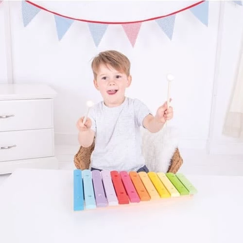 Misc Bigjigs Toys Snazzy Musical Xylophone 2 Misc Bigjigs Toys Snazzy Musical Xylophone - Image 2