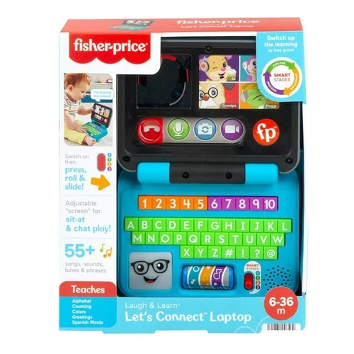 Fisher Price Laugh N Learn Let’s Connect Laptop 1 Fisher Price Laugh N Learn Let’s Connect Laptop