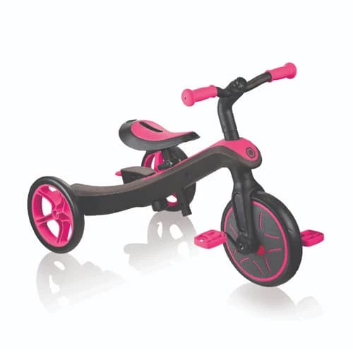 Globber Explorer Trike 4 In 1 Fuchsia Pink 3 Globber Explorer Trike 4 In 1 Fuchsia Pink - Image 3