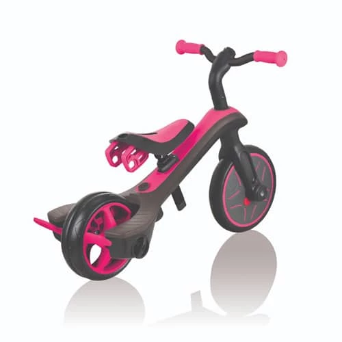 Globber Explorer Trike 4 In 1 Fuchsia Pink 4 Globber Explorer Trike 4 In 1 Fuchsia Pink - Image 4