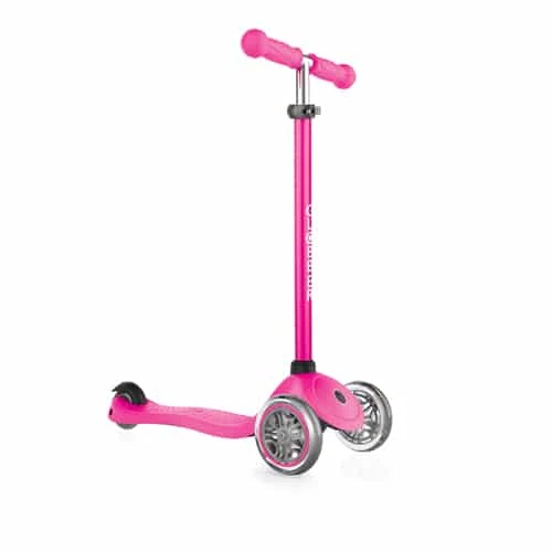 Globber Primo V2 Kids Scooter Neon Pink With Lights Foldable 1 Globber Primo V2 Kids Scooter Neon Pink With Lights Foldable