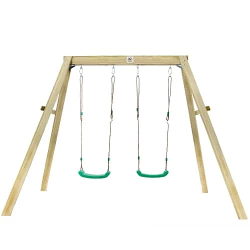 Lifespan Kids Holt 2 Station Timber Swing Set 1 Lifespan Kids Holt 2 Station Timber Swing Set