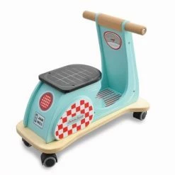 Kinderfeets Indigo Jamm Scoot Aqua Racer -Zippi shop Indigo Jamm Jamm Scoot Aqua 2