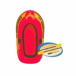 Misc Intex Explorer 2 Person Boat With Oars And Pump