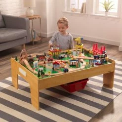 KidKraft Adventure Town Railway Set And Table With EZ Kraft Assembly 12 KidKraft Adventure Town Railway Set And Table With EZ Kraft Assembly -Zippi shop KidKraft Adventure Town Railway Set And Table With EZ Kraft Assembly 3