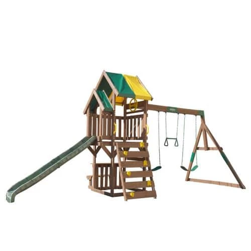 KidKraft Arbor Crest Deluxe Playset With Cubby 1 KidKraft Arbor Crest Deluxe Playset With Cubby