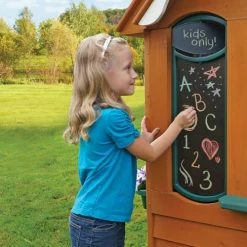 KidKraft Bancroft Wooden Cubby Playhouse -Zippi shop KidKraft Bancroft Wooden Playhouse 3