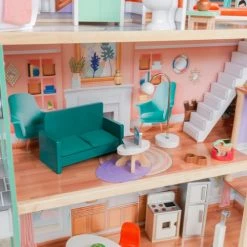 KidKraft Dahlia Mansion Dollhouse Playhouse With EZ Kraft Assembly -Zippi shop KidKraft Dahlia Mansion Dollhouse Playhouse with EZ Kraft Assembly 8