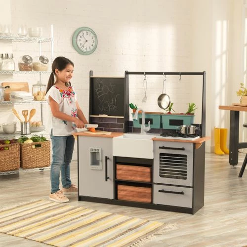 KidKraft Farm To Table Play Kitchen Playset 4 KidKraft Farm To Table Play Kitchen Playset - Image 4