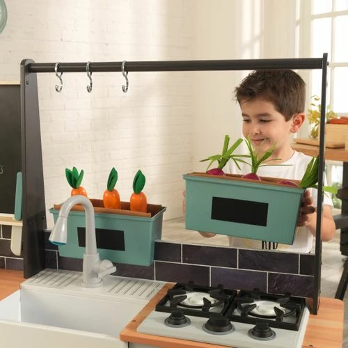 KidKraft Farm To Table Play Kitchen Playset 6 KidKraft Farm To Table Play Kitchen Playset - Image 6