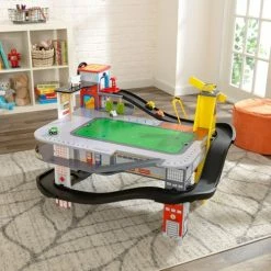 KidKraft Freeway Frenzy Raceway Set And Table With EZ Kraft Assembly -Zippi shop KidKraft Freeway Frenzy Raceway Set and Table with EZ Kraft Assembly 4