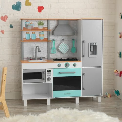 KidKraft Gourmet Chef Play Kitchen With EZ Kraft Assembly 10 KidKraft Gourmet Chef Play Kitchen With EZ Kraft Assembly - Image 10