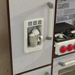 KidKraft Uptown Elite Espresso Wooden Play Kitchen With EZ Kraft Assembly -Zippi shop KidKraft Uptown Elite Espresso Wooden Play Kitchen with EZ Kraft Assembly 7