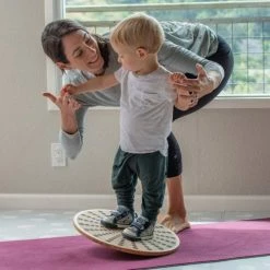 Kinderfeets Bamboo Balance Disk 9 Kinderfeets Bamboo Balance Disk -Zippi shop Kinderfeets Bamboo Balance Disk 5
