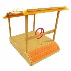 Lifespan Kids Captain Sandpit With Wooden Cover