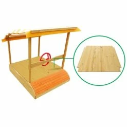 Lifespan Kids Captain Sandpit With Wooden Cover -Zippi shop Lifespan Kids Captain Sandpit with Wooden Cover 4