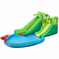 Lifespan Kids Crocadoo Slide And Splash Water Slide -Zippi shop Lifespan Kids Crocadoo Slide And Splash 3