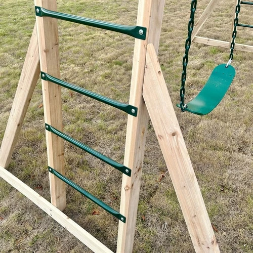 Lifespan Kids Daintree 2 In 1 Monkey Bars And Swing Set 10 Lifespan Kids Daintree 2 In 1 Monkey Bars And Swing Set - Image 10