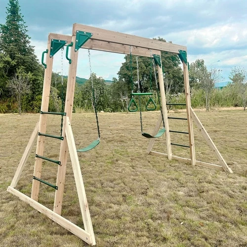 Lifespan Kids Daintree 2 In 1 Monkey Bars And Swing Set 5 Lifespan Kids Daintree 2 In 1 Monkey Bars And Swing Set - Image 5