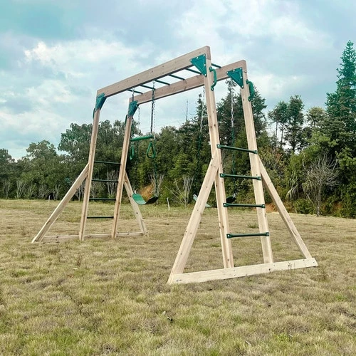 Lifespan Kids Daintree 2 In 1 Monkey Bars And Swing Set 7 Lifespan Kids Daintree 2 In 1 Monkey Bars And Swing Set - Image 7