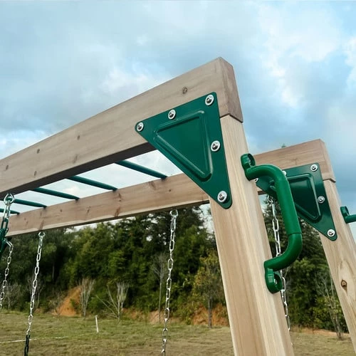 Lifespan Kids Daintree 2 In 1 Monkey Bars And Swing Set 3 Lifespan Kids Daintree 2 In 1 Monkey Bars And Swing Set - Image 3