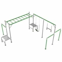 Lifespan Kids Junior Jungle Kuranda Monkey Bar Frame Play Set V2