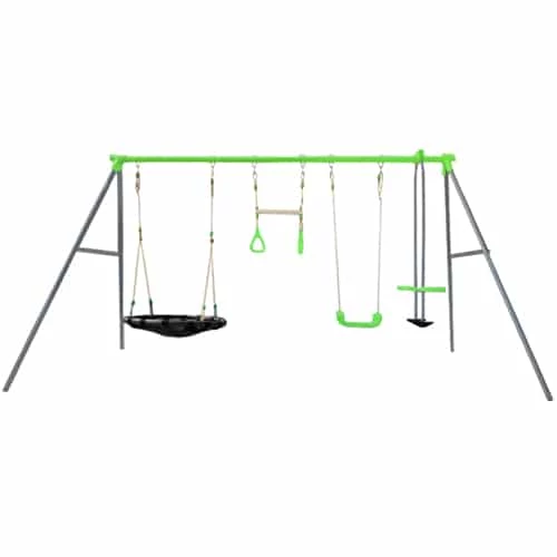 Lifespan Kids Lynx Metal Swing Set 1 Lifespan Kids Lynx Metal Swing Set