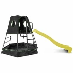 Lifespan Kids Pallas Play Tower Yellow Slide With Cubby -Zippi shop Lifespan Kids Pallas Play Tower Yellow Slide with Cubby 4