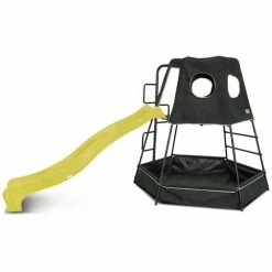 Lifespan Kids Pallas Play Tower Yellow Slide With Cubby -Zippi shop Lifespan Kids Pallas Play Tower Yellow Slide with Cubby 5