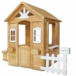 Lifespan Kids Teddy Cubby House V2 In Natural Timber -Zippi shop Lifespan Kids Teddy Cubby House V2 in Natural Timber 2