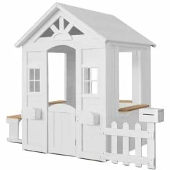 Lifespan Kids Teddy Cubby House V2 In White -Zippi shop Lifespan Kids Teddy Cubby House V2 in White 2