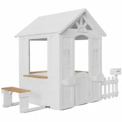 Lifespan Kids Teddy Cubby House V2 In White -Zippi shop Lifespan Kids Teddy Cubby House V2 in White 3