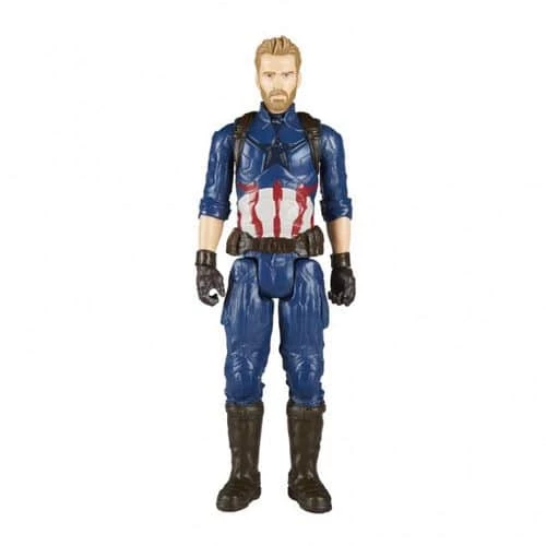 Hasbro Gaming Marvel Avengers Titan Hero Infinity War 12″ Captain America Action Figure 2 Hasbro Gaming Marvel Avengers Titan Hero Infinity War 12″ Captain America Action Figure - Image 2