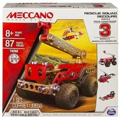 Meccano Fire Engine 3 Model Set