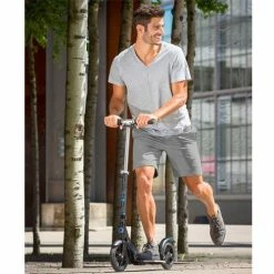 Micro Flex Plus Scooter Matte Black 9 Micro Flex Plus Scooter Matte Black -Zippi shop Micro Flex Matte Black Scooter 2