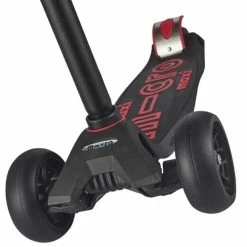 Micro Maxi Deluxe Pro Scooter Black And Red -Zippi shop Micro Maxi Deluxe Pro Scooter Black and Red 3