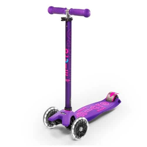 Micro Maxi Deluxe Scooter Led Purple 1 Micro Maxi Deluxe Scooter Led Purple