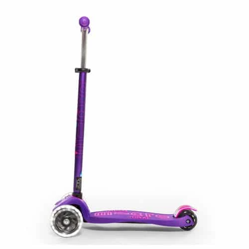 Micro Maxi Deluxe Scooter Led Purple 4 Micro Maxi Deluxe Scooter Led Purple - Image 4