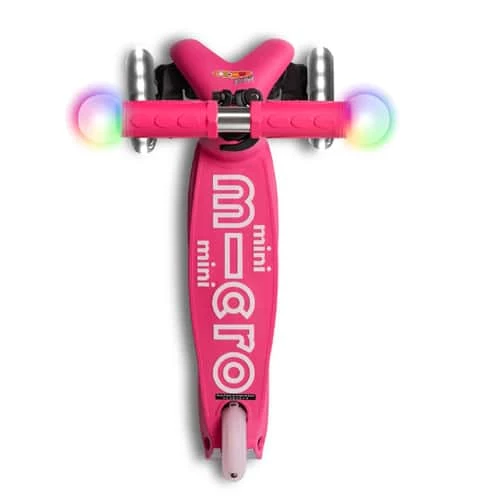 Micro Mini Deluxe 3 Wheel Magic Scooter Pink 2 Micro Mini Deluxe 3 Wheel Magic Scooter Pink - Image 2