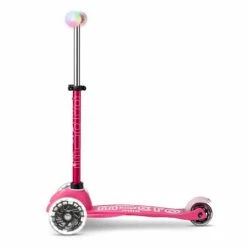 Micro Mini Deluxe 3 Wheel Magic Scooter Pink 6 Micro Mini Deluxe 3 Wheel Magic Scooter Pink -Zippi shop Micro Mini Deluxe 3 Wheel Magic Scooter Pink 3