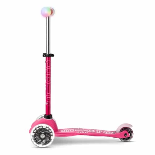 Micro Mini Deluxe 3 Wheel Magic Scooter Pink 3 Micro Mini Deluxe 3 Wheel Magic Scooter Pink - Image 3