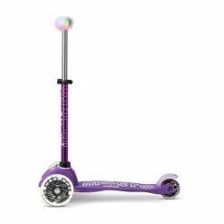 Micro Mini Deluxe 3 Wheel Magic Scooter Purple -Zippi shop Micro Mini Deluxe 3 Wheel Magic Scooter Purple 3