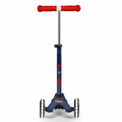 Micro Mini Deluxe Scooter Led Navy Blue 2 Micro Mini Deluxe Scooter Led Navy Blue - Image 2