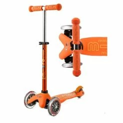Micro Mini Deluxe Scooter Orange -Zippi shop Micro Mini Deluxe Scooter Orange 1